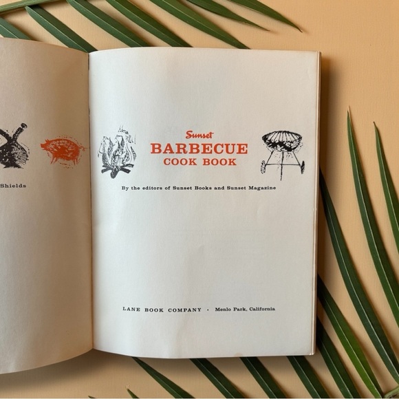 Vintage 1964 Sunset Barbecue Cook Book – Lane Book Company - Picture 7 of 13